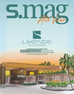 Taboada Incorporadora na capa da revista Salada Magazine com empreendimento lakeside